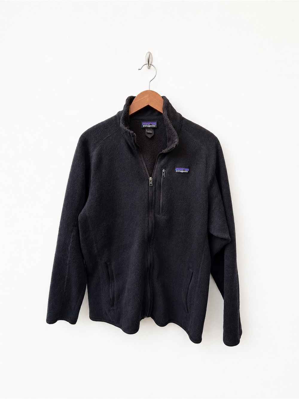 Patagonia Black Full-Zip Better Sweater Jacket Large